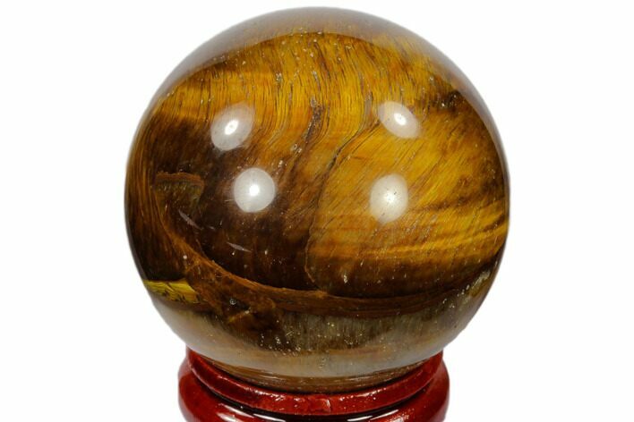 Polished Tiger's Eye Sphere - South Africa #116068
